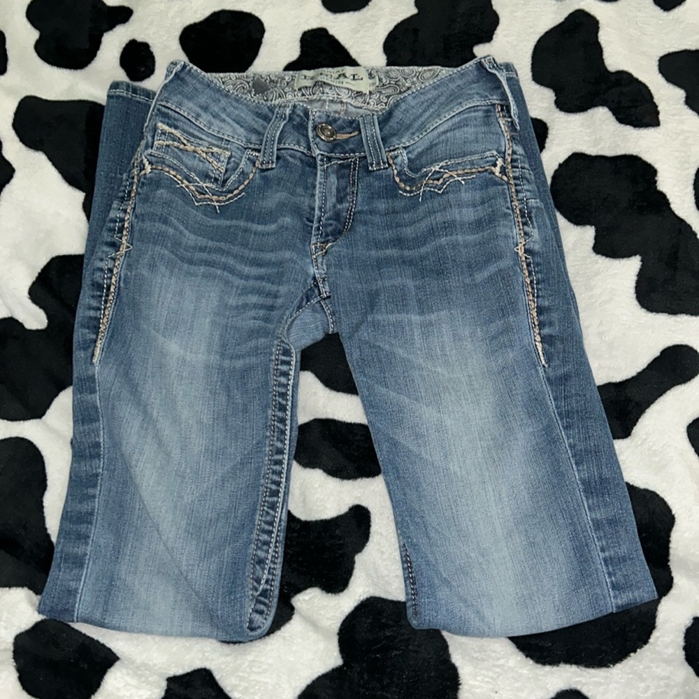 Wrist real demon bootcut jeans